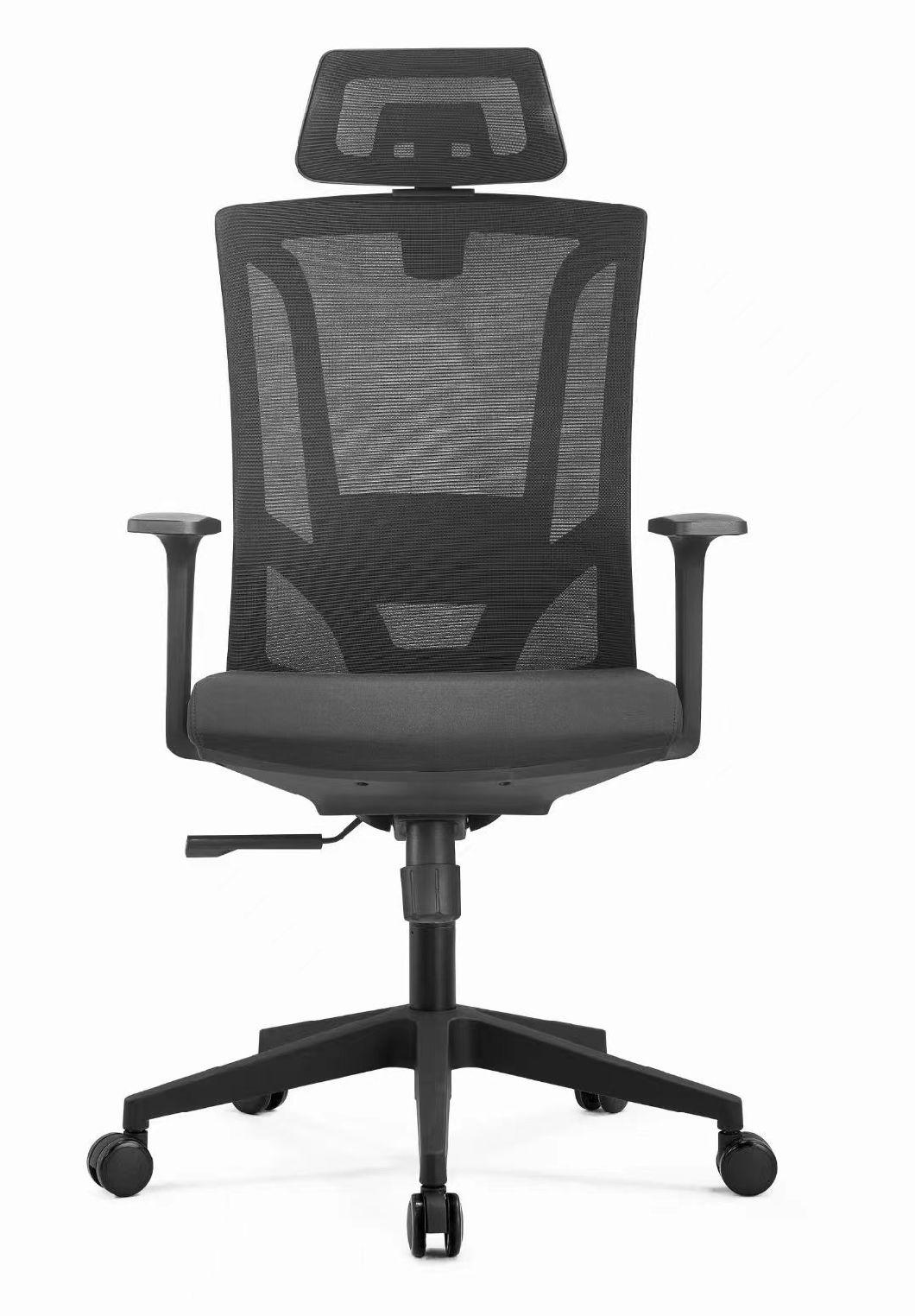 Modern Ergonomic Professional Height Adjustable Whole Mesh Office Staff Desk Executive Conference Room Meeting Chair