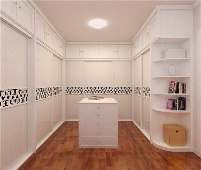 Modern Design Luxury Wardrobe Furniture Wooden Walk-in Wardrobe