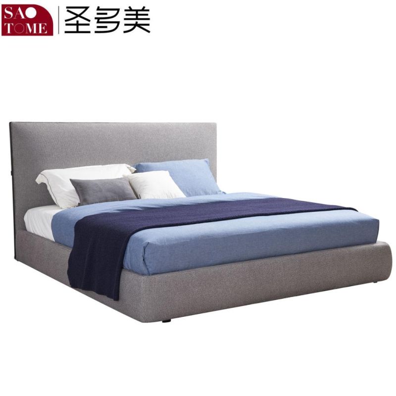 Modern Luxury Hotel Bedroom Furniture 1.8m Cloth King Bed