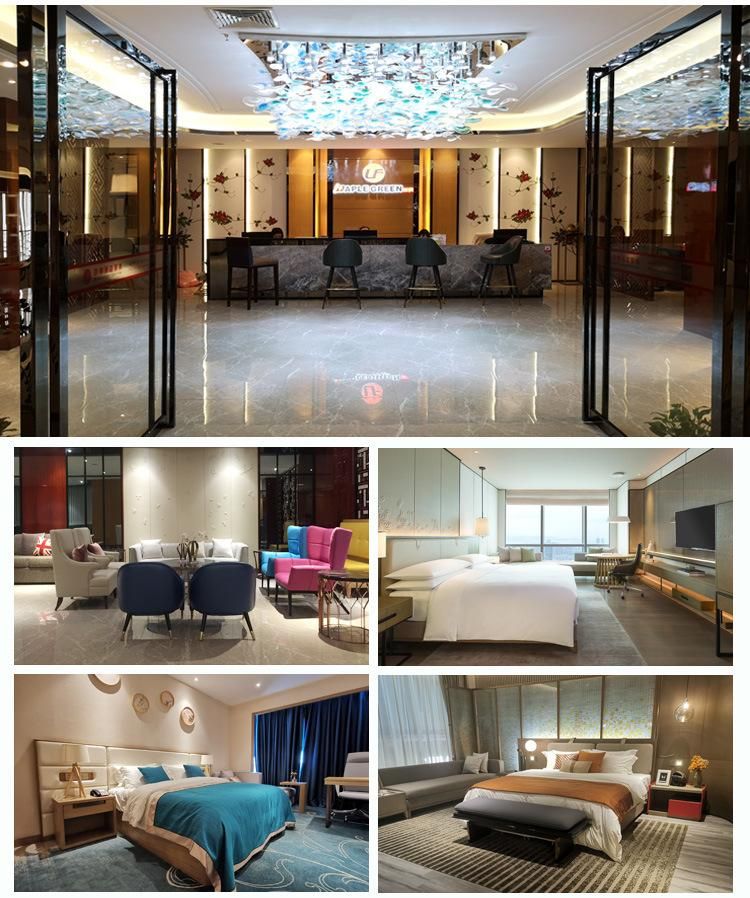 Custom Made Modern 5 Star Room Set Furnishings Luxury Hotel Bedroom Furniture for Hospitality Resort Villa Apartment