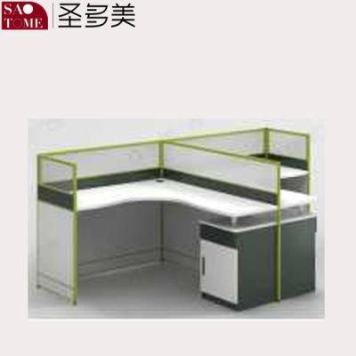 Office Furniture Two-Seater Desk with Various Components