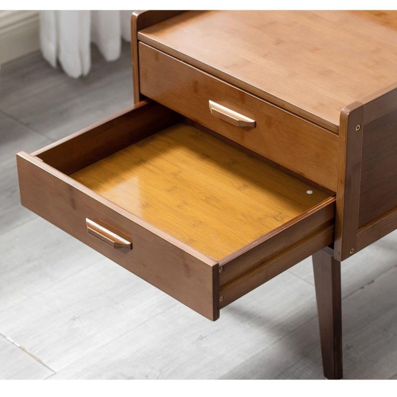 End Table with Drawer, Bedside Table Sofa Side Table for Bedroom, Living Room