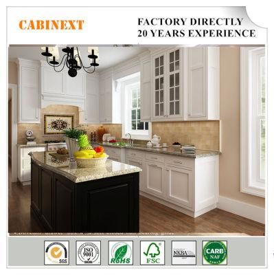 ODM White Plywood Customized Organizing Kitchens Dark Grey Kitchen Cabinets