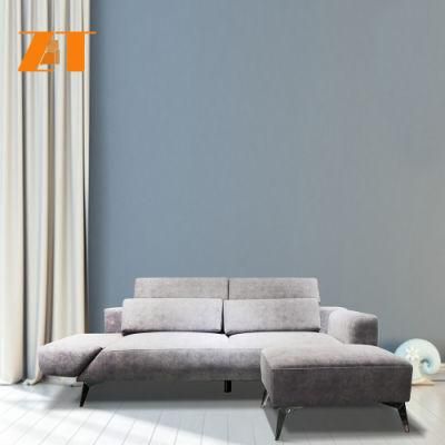 Home Furniture L-Shape Corner Sofa Modern Home Center Sofa