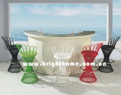 Foshan Factory Outdoor Furniture Bar Table and Bar Chair (BP-917)