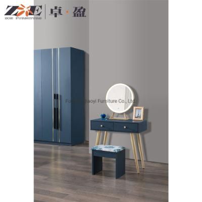 Wholesale USA Bedroom Furniture Set Dresser Make up Vanity Makeup Dressing Table with Mirrored Furniture