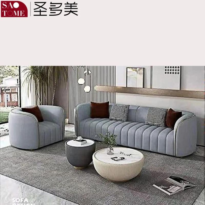 High Quality Modern Frilly Home Furniture Sofa for Villa