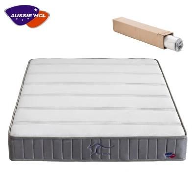 Quality Full Size Pocket Spring Mattresses King Queen in a Box Memory Gel Foam Mattress