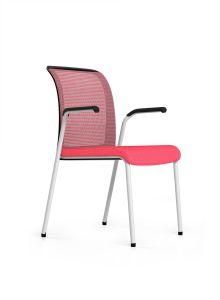 China Factory Sale Fixed Stackable Chair Without Armrest