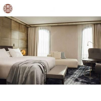 Simply King Room Hotel Bedroom Furniture Solid Wood High Standard