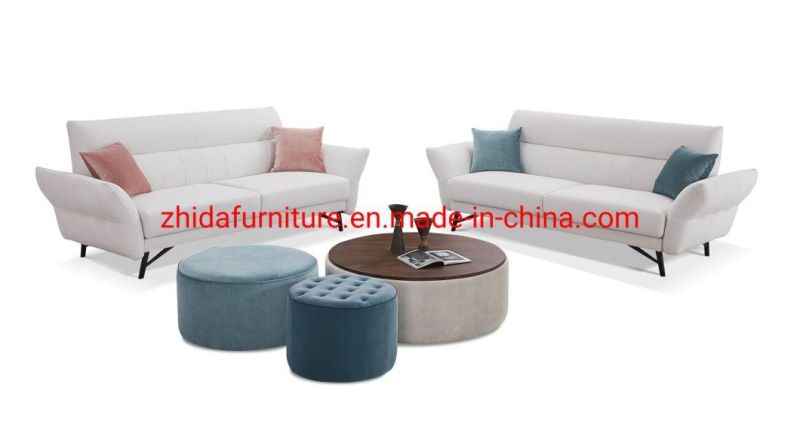 Simple Design Modern Europe 3 Seat Home Living Room Sofa