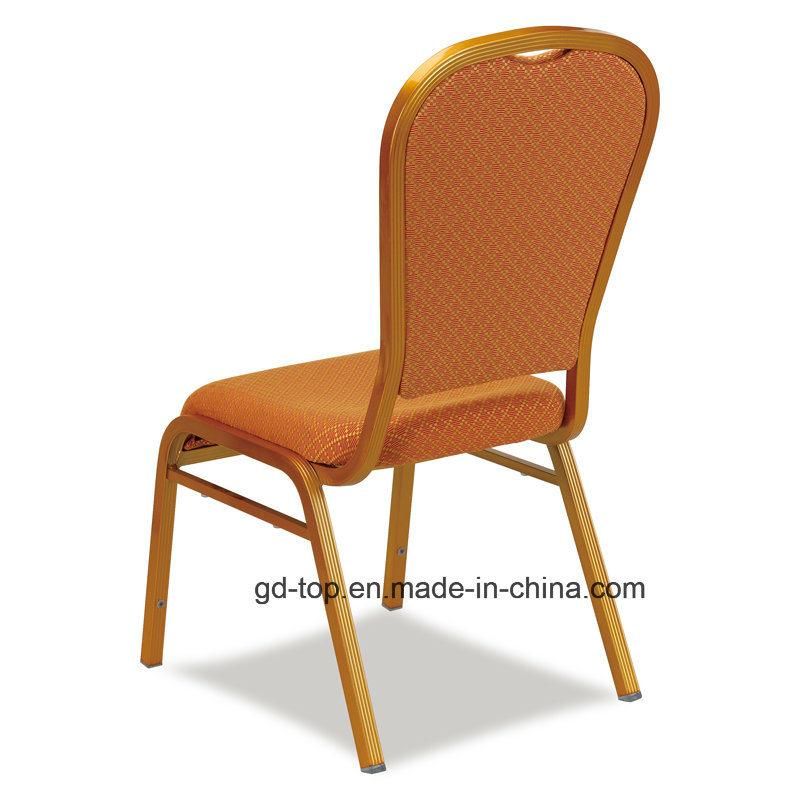 Top Furniture Factory Metal Curve Seat Banquet Chair