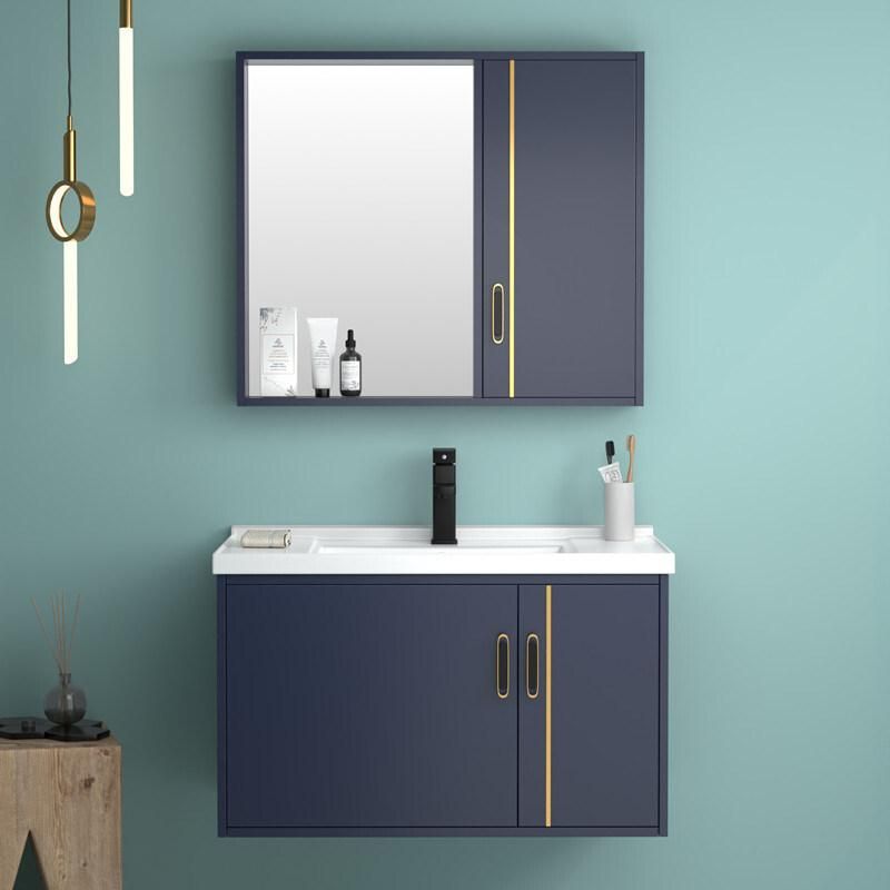 Light Luxury Bathroom Cabinet Combination Rock Board Bathroom Vanity Basin