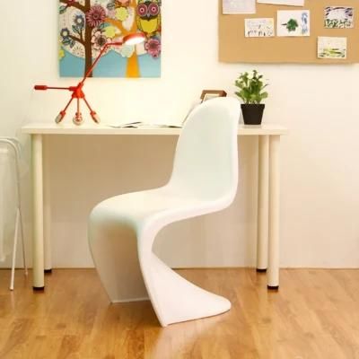 Modern Simple Creative Furniture Stacking Plastic S Shape Dining Chair