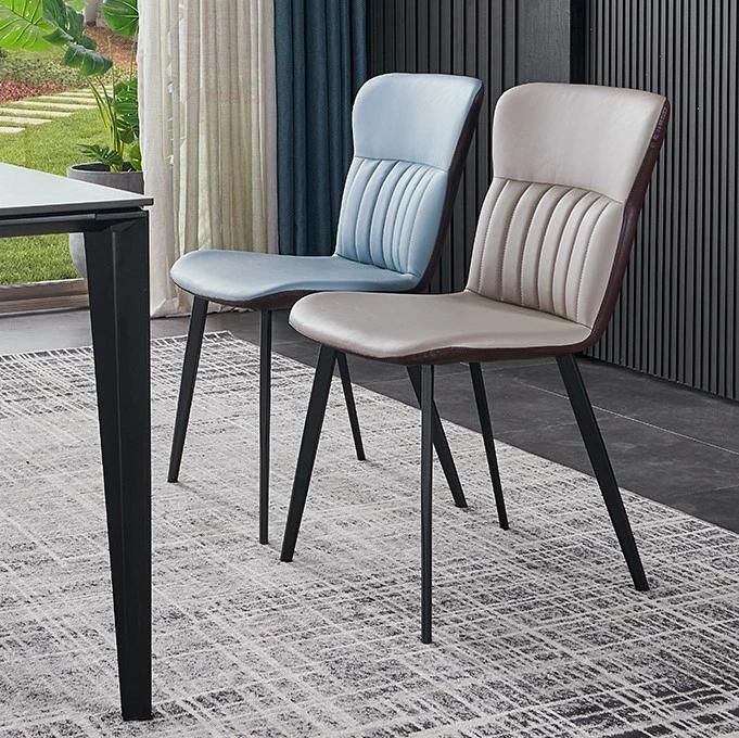 Home Furniture Set Chrome Legs New Design Dining Chairs