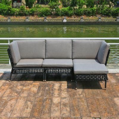 Rattan Outdoor Sofa Simple Tea Table Combination Eomantic Leisure Rattan Chair Furniture