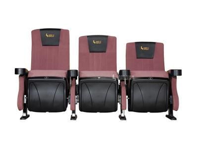 Multiplex Reclining Leather Economic Movie Cinema Auditorium Theater Recliner