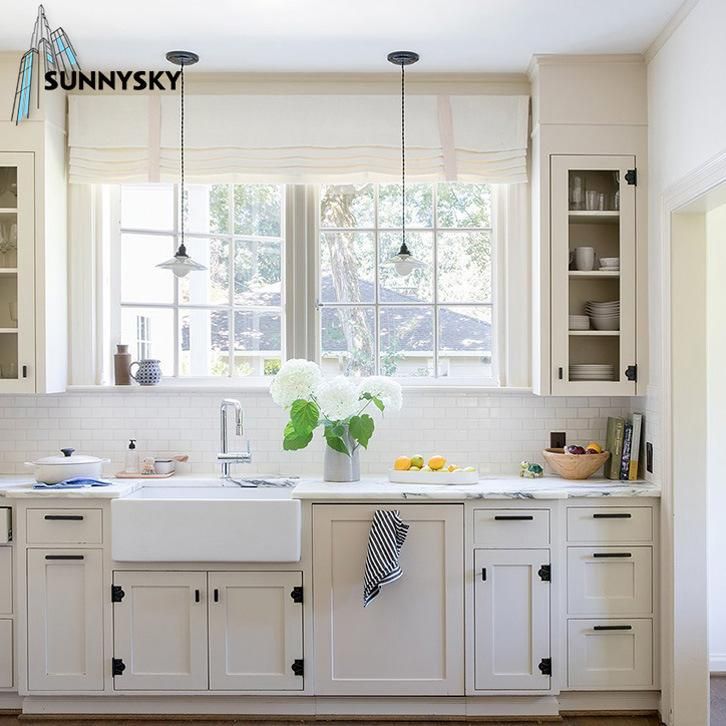 Modern Design White Aluminum Wood Kitchen Cabinets Furniture Prices