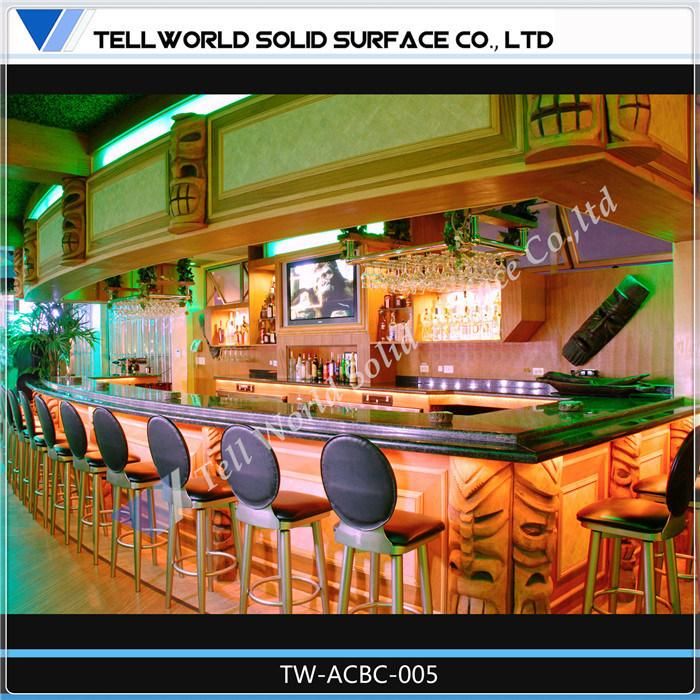 Special Design Commercial Furniture Illuminated LED Bar Counter