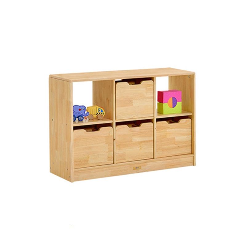 Playroom Furniture Toy Cabinet, Children Care Center Furniture, Kids Nursery Toy Storage Cabinet, Baby Cubby display and Storage Wooden Wardrobe Cabinet