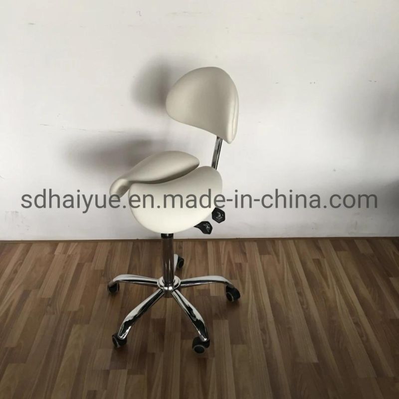 Best Selling Popular Ergonomic Office Chair Split Saddle Stool with Adjustble Armrest