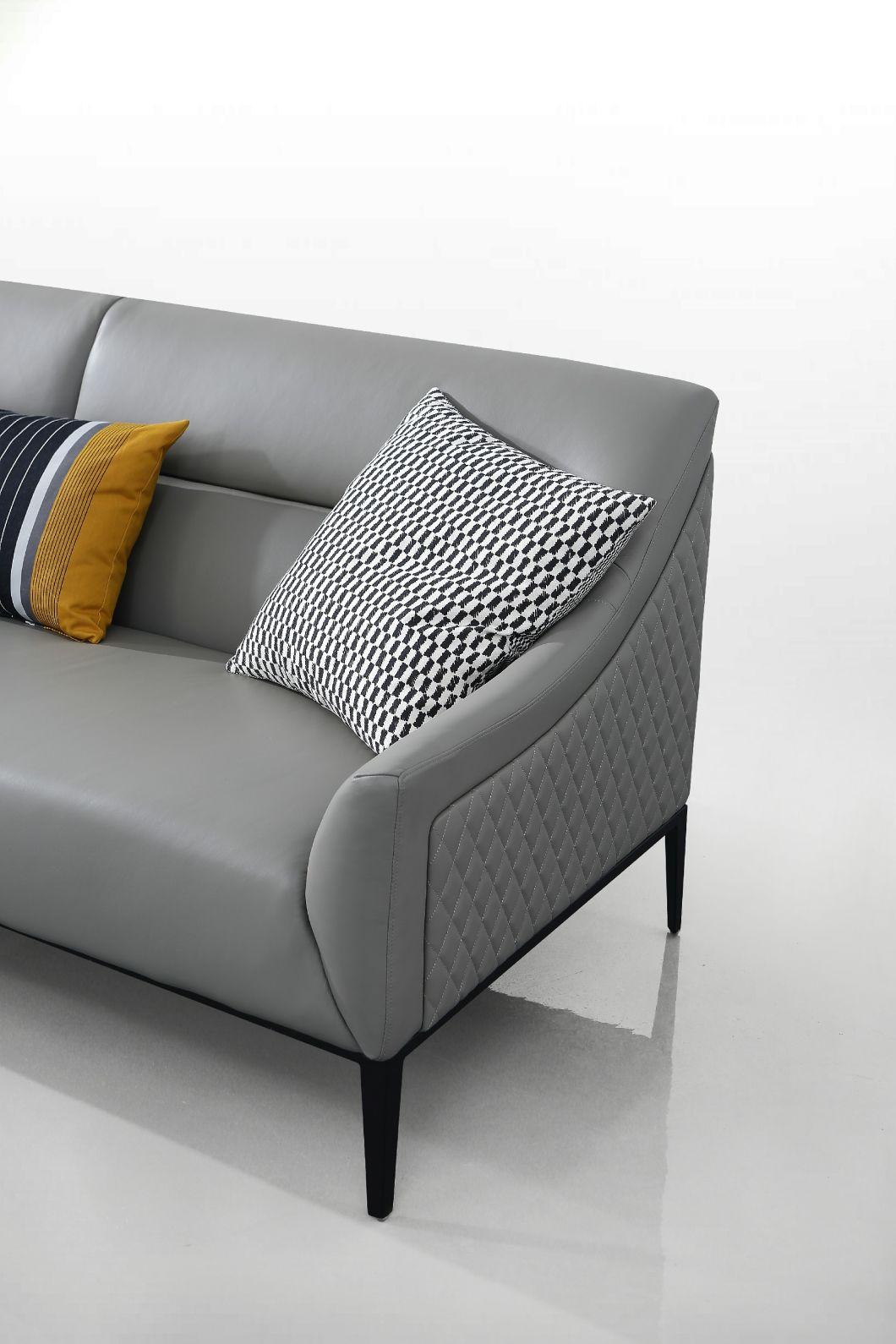 Guangdong Factory Modern Home Furniture Sectional Fabric Sofa Set in Living Room Furniture