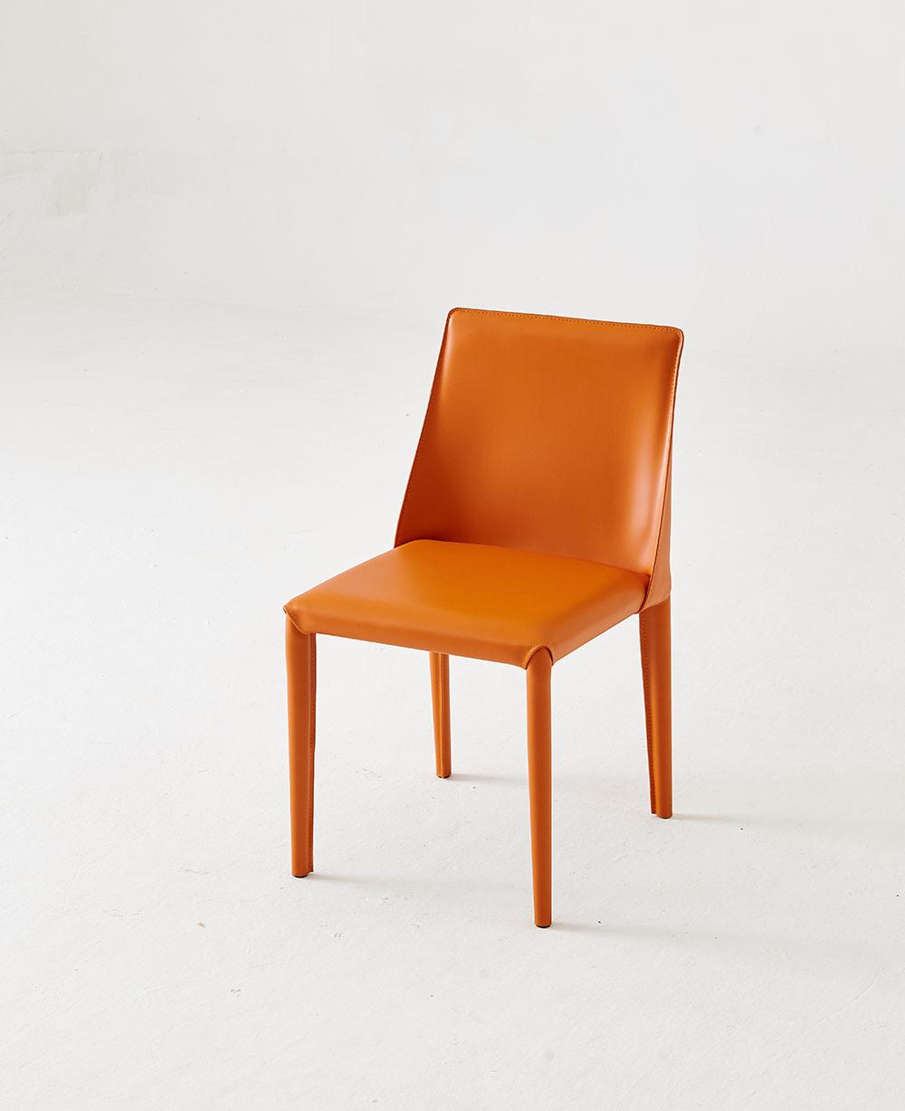 Hot Selling New Design Furniture Orange Dining Chair