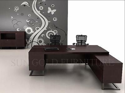 New Modern Design L Shape Manager Desk Office Table (SZ-OD162)