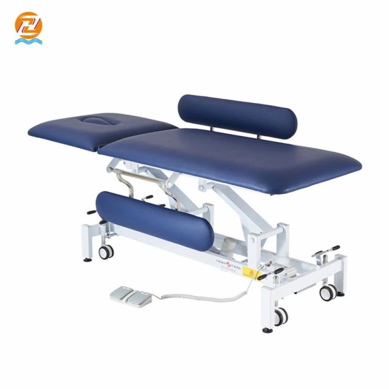 Three Function Adjustable Wooden Modern Mobile Nursing Hospital Bed Elderly Electric Home Care Bed