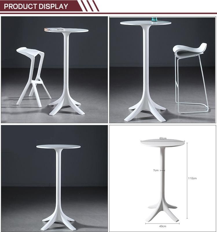 Modern Design Outdoor Rattan Bar Furniture Include Bar Stool and Table