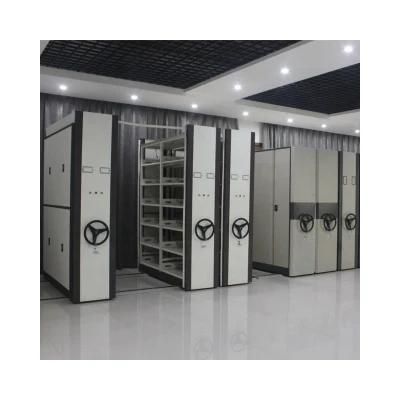 High Density Storage System Office Rack Steel Mobile Compactor