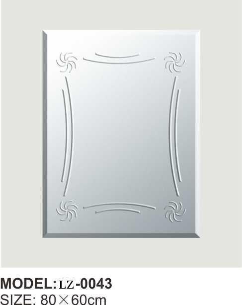 High Quality Rectangle Frameless Bathroom Mirrors (LZ-0047)