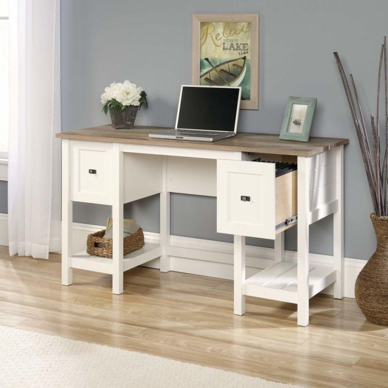 Cottage Road Desk, Soft White Finish