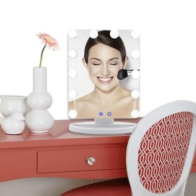 High-End Lighted Bulbs Hollywood Vanity Mirror for Dressing