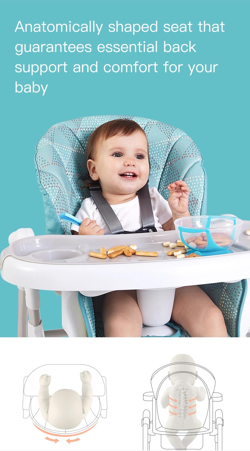 3 in 1 Babies High Chairs Safety Chairs Baby Chair Plastic Baby Eating Chair