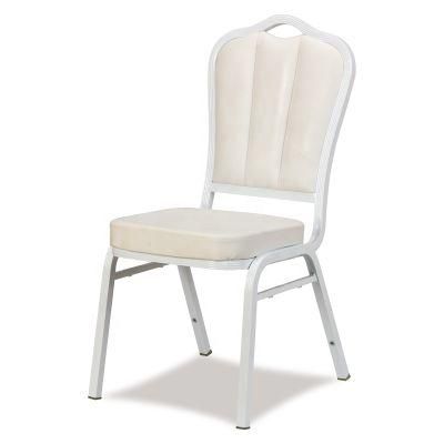 China Cheap Wholesale Wedding Reception Furniture Party White Steel Wedding Chairs Sale