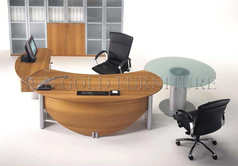 Luxury Melamine Executive Office Desk Set Manager Table (SZ-ODT601)