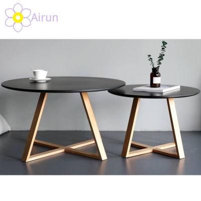 Coffee Table Design White End Corner Center Small Tray Nordic Living Room Furniture Side Round Wooden Sets Modern Coffee Tables