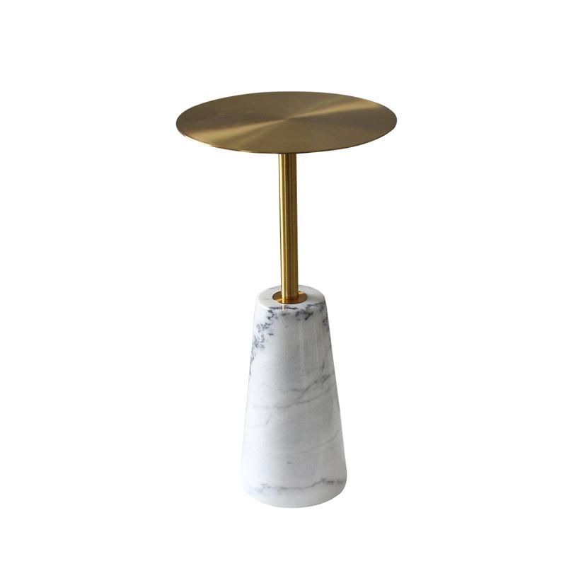 Hot Sale Modern Design Marble Base Side Table