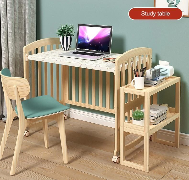 Manufacturer Custom Baby Bed Cot Nursery Furniture for Growing