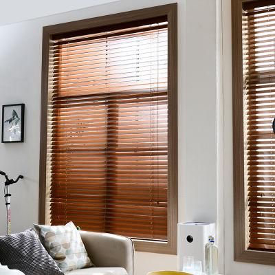 Wooden Venetian Blinds with PVC / Wood Slats