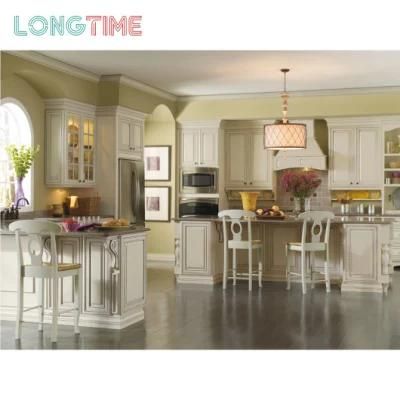 Factory Price Hampter Door Kitchen Cabinets for American Home