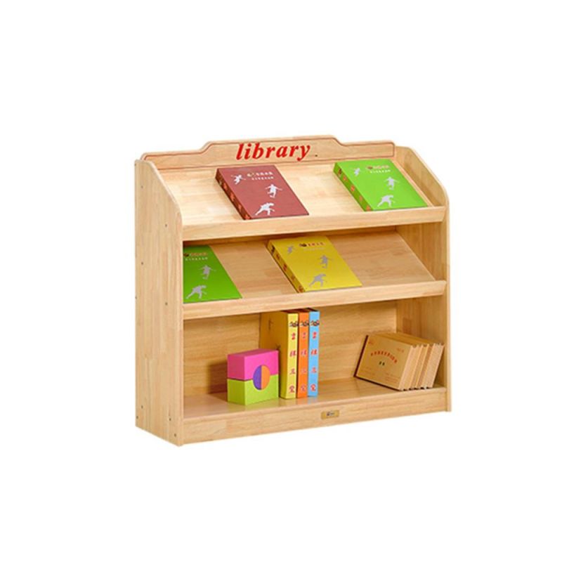 Kindergarten Furniture, Wooden Storage Shelves School Library Book Shelf, Wood Furniture Daycare, Children Storage Shelves, Kids Bookcase Bookshelf