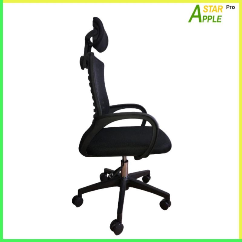 Wonderful Swivel Chair with Breathable Mesh Backrest and Fabric Seat