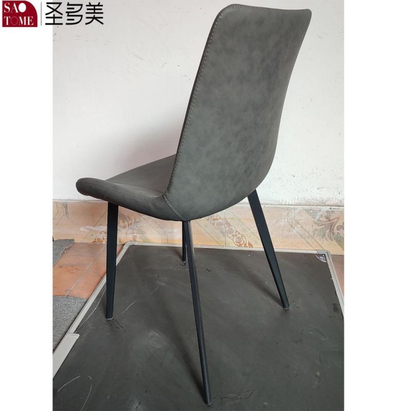 Hot Selling Metal Modern PU Furniture Dining Chair