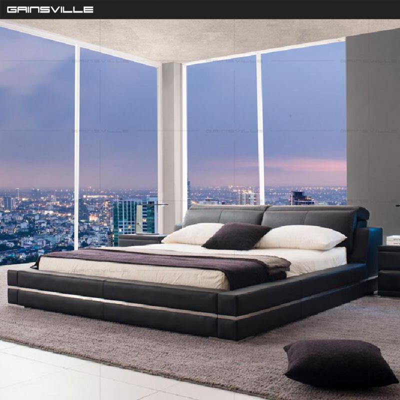 Modern Home Furniture Manufacturer Doubel King Size Wall Bed Set in Bedroom Furniture