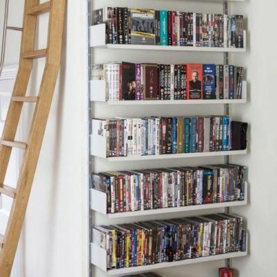 Hanging Floating Towel Display Wall Mount Book Storage Shelf