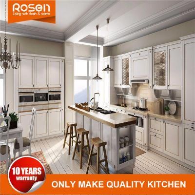 American Home Modern Solid Wooden Kitchen Cabinet Project Furniture