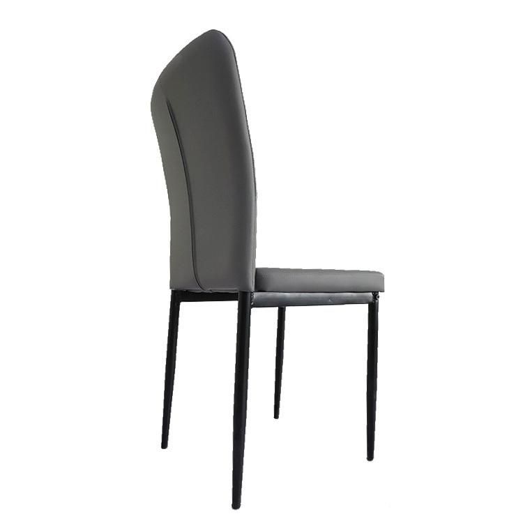 Free Sample Modern Luxury Dining Metal Legs French Designer Cafe Chairs