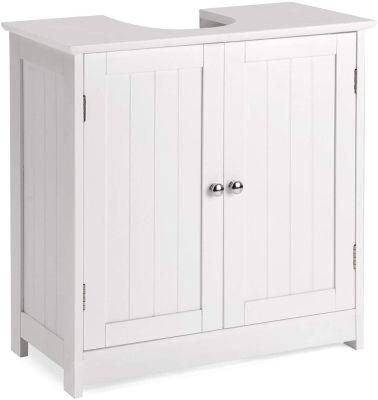 White Under Sink Bathroom Cabinet